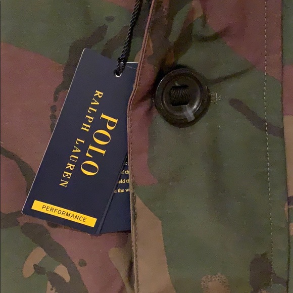 Polo Ralph Lauren down camo parka NWT